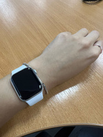 Смарт-часы Apple Watch Series SE 2022 (2GEN) 40mm A2722 Silver Aluminum Case with White Sport Band (Серебристый / Белый), с ремешком S/M #3, Сергей К.