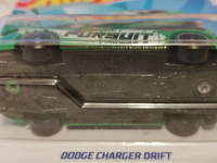 HKG92 Машинка металлическая игрушка Hot Wheels коллекционная модель DODGE CHARGER DRIFT зеленый #30, Диляра З.