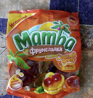 1062 отзыва на Mamba Фрумеладки Сочный центр, мармелад жевательный с ...