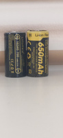 Аккумулятор LiitoKala 16340 (RCR123A) 3.7V 700 mAh для тепловизоров, ночных прицелов 2 шт. #31, Сергей К.