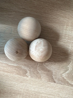 Мяч для дриблинга, деревянный набор #4, Юлия Лянник
