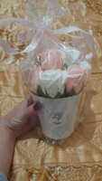 Букет из мыла, мыльных роз, подарок маме, цветы на 8 марта #70, Дарья К.