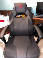Игровое компьютерное кресло A4Tech Bloody GC-130 на колесиках, эко.кожа, черный #4, Артем З.