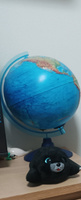 Глобус Globen, физико-политический, рельефный, интерактивный, на круглой подставке, INT12500287, диаметр 25 см #6, Марина Б.