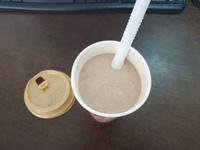 Китайский молочный чай с кусочками кокосового желе вкус Карамель. Bubble tea 3в1 #7, Дарья С.