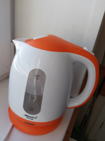 Электрический чайник Atlanta ATH-2371 (orange), 1.7 л, дисковый ТЭН, автоотключение, пластиковый корпус, поворот на 360, мощность 1850-2200 Вт #5, Сергей П.