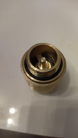 Обратный клапан с металлическим штоком с уплотнительным кольцом для скважинного насоса 1" внутренняя - наружная, TIM арт. JH-1012A #2, Евгений М.