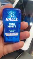 Леденцы Halls Mini Mints со вкусом мяты 12 5 г