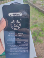 Защитное стекло G-Rhino (комплект 2 шт.) для Realme 10 4G / 6.4" / Premium Glass (закругленные края, полная проклейка) #18, Надежда П.