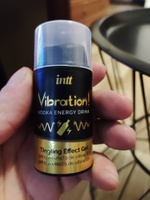 Жидкий вибратор INTT Vibration Gel Vodka, Португалия, съедобный стимулирующий интимный гель, 15мл #7, Яковлев А.