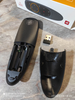 Пульт с голосовым управлением и гироскопом аэро-пульт (воздушная мышь) для Андроид SMART ТВ #13, Билийн Б.