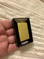 Зажигалка ZIPPO бензиновая Classic High Polish Brass #22, Игорь К.