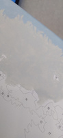 Картина по номерам на подрамнике живопись на холсте раскраска 40х50 Домик в деревне у реки Природа Пейзаж #42, Софья Б.
