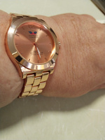 Часы наручные женские NOPRINTS розовый, золотой #5, Альбина К.