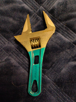 Ключ разводной GROSS, 160 мм, зев 43 мм, CrV, укороченная ручка, 15566 #5, Дмитрий Л.