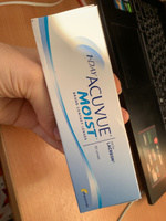 ACUVUE Контактные линзы 1-Day Acuvue Moist (30 pk), 30 шт., - 1.25 /8.5/ Однодневные #15, София Р.