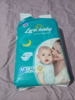 Подгузники премиум для малышей с резинкой на спинке и индикатором влаги Lera Baby, размер 3/M 6-11 кг 46 штук #8, Голибшо Г.