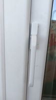 Ручка-гарнитур балконная двухсторонняя алюминиевая (узкая/широкая), RAL9016, белый #7, Дмитрий Б.