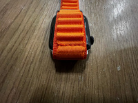 Ремешок для смарт-часов, фитнес-браслета Apple Watch Series 1 2 3 4 SE 5 6 7 8 альпийская петля тканевый браслет alpine loop Эпл Вотч 38/40/41 мм, оранжевый #56, Александр П.