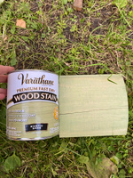 Масло для дерева тонирующее быстросохнущее Varathane Fast Dry Wood Stain 0,946 л. Цвет: Шалфей #8, Анастасия Р.