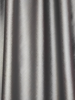 Шторы для комнаты 100% Блэкаут / Комплект штор / Портьеры для комнаты / 2 шторы размером 200x270 см, цвет серый #54, Вера Ф.