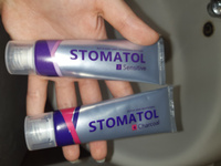 STOMATOL набор зубных паст TRAVEL Sensitive для чувствительных зубов 30 гр и Charcoal без фтора с бамбуковым углем натуральное отбеливание 30 гр #2, Эльза Ф.