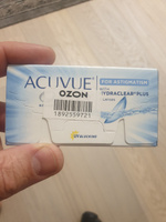 Астигматические линзы Acuvue Oasys for ASTIGMATISM with Hydraclear Plus -3.00, Ось 180, Цилиндр -1.75, R 8.6, двухнедельные, 6 штук #12, Роман Т.