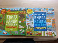 Гигантская книга Найди и покажи. Транспорт. 1000 предметов для поиска | Аникеева Инна #8, Бондарева Юлия