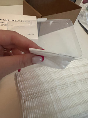 Ватные диски PAPUK BEAUTY Косметические квадратные хлопковые паффы для ...