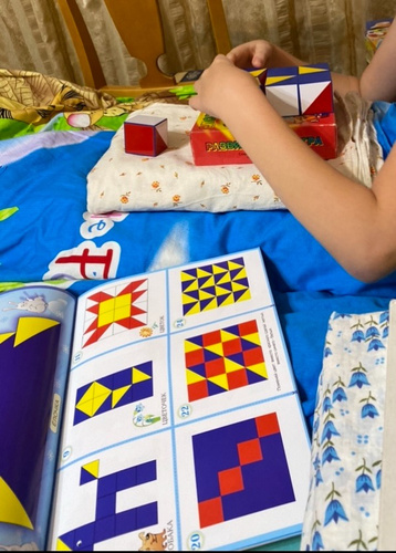 Альбом заданий "Чудо-кубики 2" к игре "Сложи узор" (4-8 лет) - купить с ...