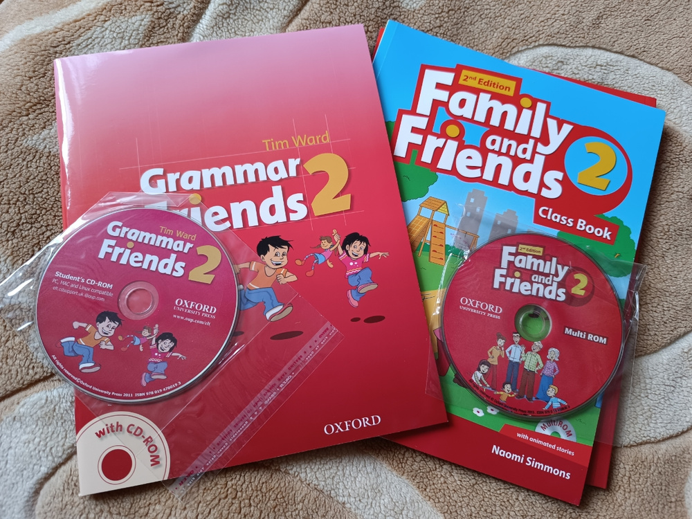 Family and Friends 2 second edition полный комплект: Class Book ...