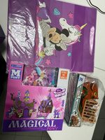 Подарочный пакет Disney Минни Маус "Unicorn dreams", размер 31х40х11 см, для девочки #125, Татьяна И.