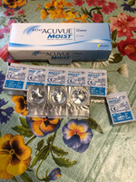 Контактные линзы 1 DAY ACUVUE MOIST (30 линз) AC 1D M 8.5 -4.00 #24, Римма Ю.