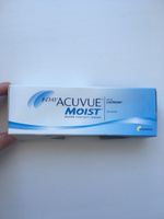 Контактные линзы 1 DAY ACUVUE MOIST (30 линз) AC 1D M 8.5 -2.25 #40, Ксения Клюева