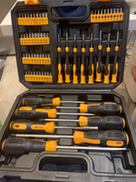 Набор профессиональных отверток и бит DEKO DKMT65 (65 предметов ...