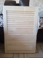 Дверь жалюзийная деревянная Timber&Style 715х494 мм, комплект из 2-х шт. сорт Экстра #41, Анастасия В.