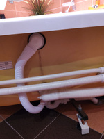 Слив-перелив для ванной WIRQUIN полуавтомат с ревизией длина перелива 600 мм #5, Сидоров И.