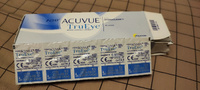 Контактные линзы для глаз однодневные 1-Day Acuvue TruEye / Акувью Труай 1 day Tru Eye / Тру Ай 30 шт / 8.5 / -1.00 #19, Ярослава Б.