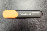 Текстовыделитель для скетчинга Schneider Job, перманентный (нестираемый), водный, пастельный персиковый, 1-5 мм #31, Виктор К.