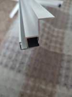 Профиль для внутренней вставной москитной сетки VSN рамный алюминиевый белый 1,5 м 2 шт #8, Владимир К.