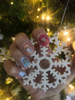 Слайдеры для маникюра (водные наклейки) для дизайна ногтей "Новогодний сет: рождественские котики" #60, Глущенко Виктория