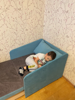 Кресло-кровать Кузнечик бирюзовый / тахта в детскую #24, Литвиненко Алина