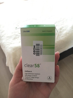 Контактные линзы ClearLab Clear 58 Ежемесячные, -03,75 / 14.0 / 8.3, 6 шт. #32, Елена М.