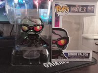 Фигурка Funko POP Bobble Marvel What If "Zombie Falcon", 9.5 см / Коллекционная фигурка Зомби Фалкон 942 из сериала "Что если?", из винила, Фанко Поп арт. 57377 #36, Никита И.