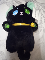 Мягкая игрушка Аниме Кот 25 см, детская плюшевая игрушка котенок (черный котенок) #7, Юлия Х.