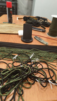Шнур Паракорд 100м оливковый 4,5мм, для плетения браслетов #1, Лавр К.