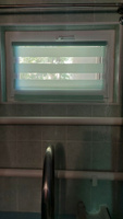 Рулонные шторы ДЕНЬ НОЧЬ 75х160 см, бирюзовые жалюзи на окна #7, Бадалова Лариса