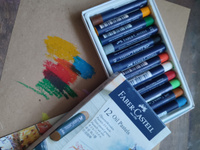 Пастель масляная Faber-Castell "Oil Pastels", 12 цветов, картон. упак. #37, Ольга К.