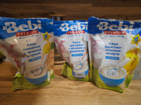 Каша молочная Bebi Premium Пшеничная с печеньем и грушами с 6 месяцев, 200 г #7, Екатерина Д.