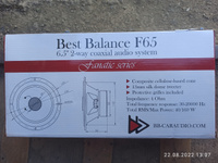Автомобильные колонки Best Balance F65 коаксиальная 16см #1, Алексей Ш.